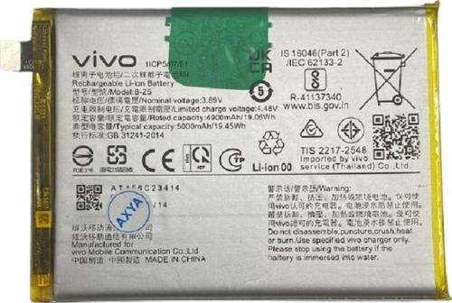 Vivo Y36 / Y27 Pil Batarya B-z5 5000 Mah