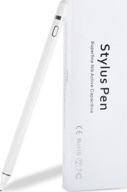 Asia Üniversal Stylus Pen Dokunmatik Kalem Ios+androıd Uyumlu Kalem Beyaz