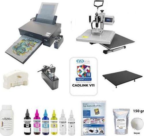 DTF Tekstil Baskı Seti A4 (CADLink)