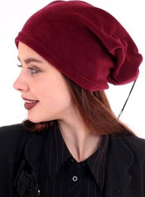 Deafox Bordo Boyunluk Polar Bere