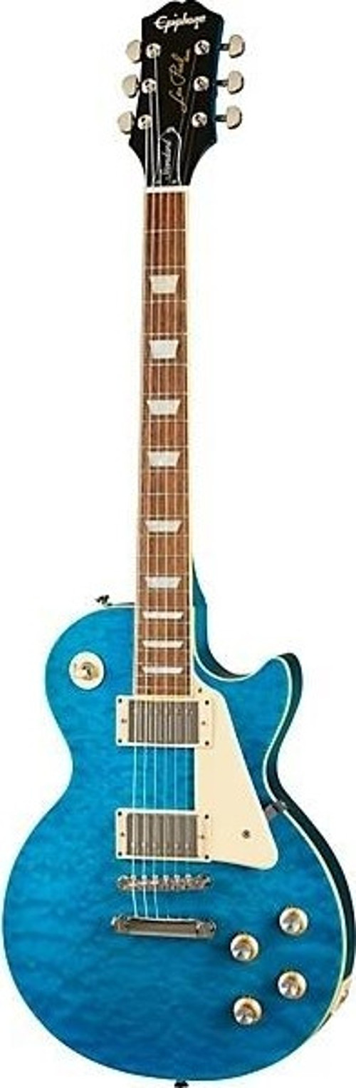 Les Paul Standard 60s Quilt Top Limited Edition Elektro Gitar (Translucent Blue)