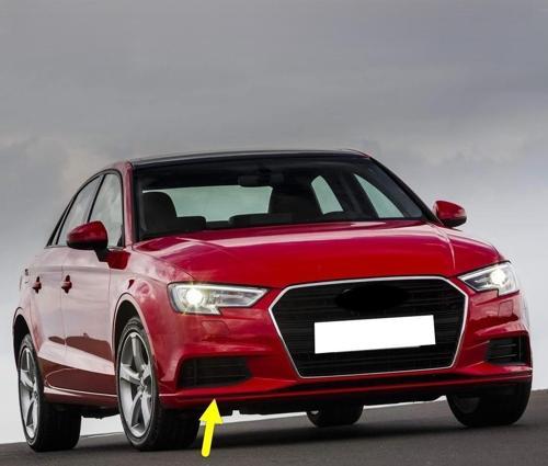 Audi A3 Sedan 2017-2020 Ön Sağ Sis Kapak Alt Çıta 8V5807534A