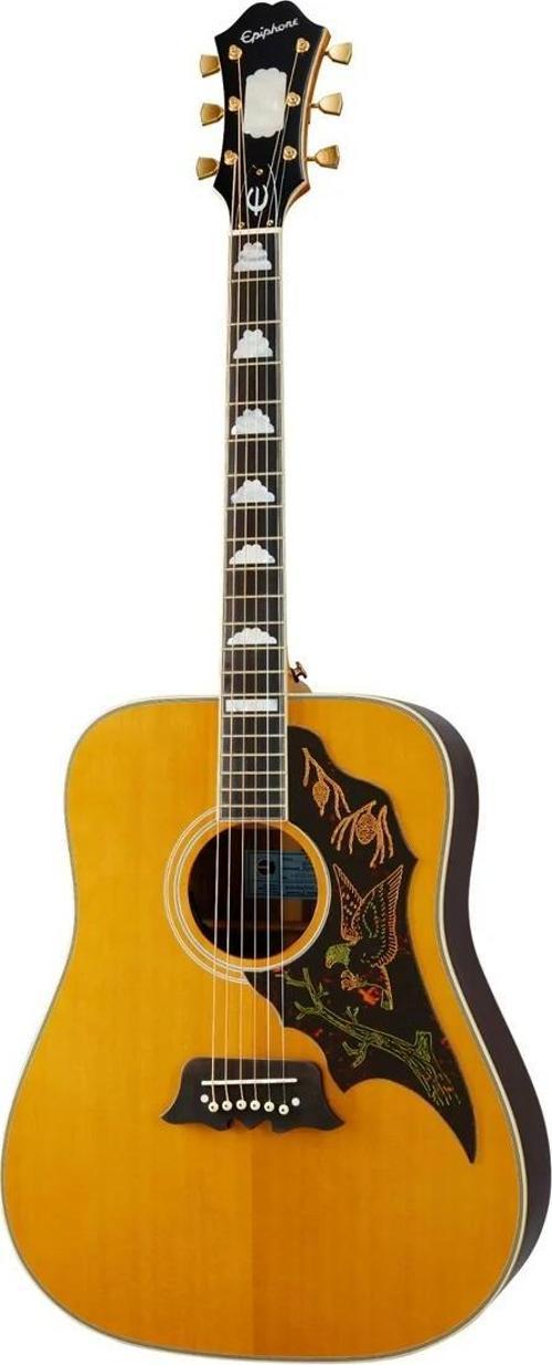 Masterbilt Excellente Elektro Akustik Gitar (Antique Natural Aged Gloss)
