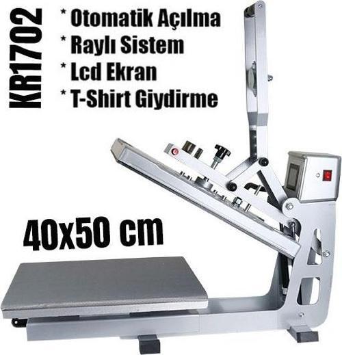 Otomatik Transfer Baskı Presi 40X50 cm