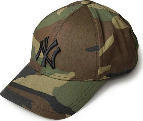 Ny New York Unisex Şapka Kamuflaj Spor Kep