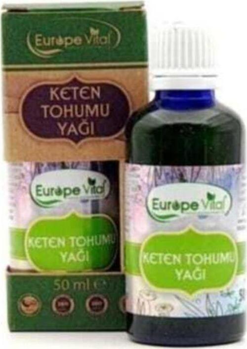 Europa Vital Keten Tohumu Yağı | 50 Ml