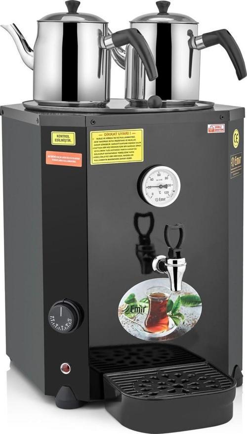 Jumbo Çay Kazanı 2 Demlikli Çay Makinesi 23 Lt