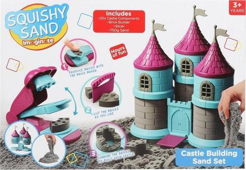 Imaginate Squishy Sand Peri Masalı Kinetik Kum ile Kale Yapım Seti