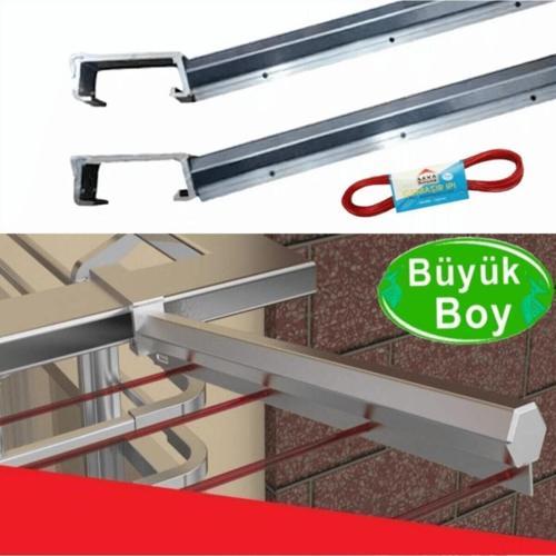 Alüminyum paslanmaz balkon çamaşır askısı - çamaşır kurutmalık askısı yuv.