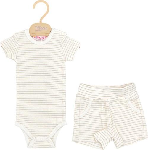 Baby Organik Theme İkili Çıtçıtlı Takım 88012 Bej