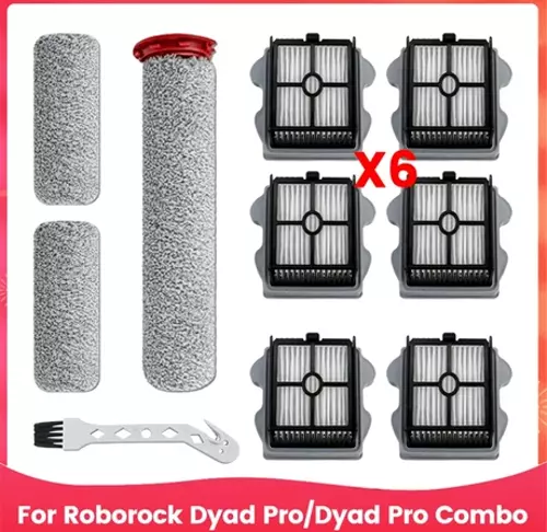 Fiioi  Dyad Pro/dyad Pro Combo Islak ve Kuru Elektrikli Süpürge Yedek Parçaları Için Fırça Silindir
