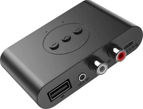 Hua3C C B21 Bluetooth 5.0 Ses Alıcı U-Disk Rca 3.5mm Aux Jack Stereo Müzik Adaptörü  
