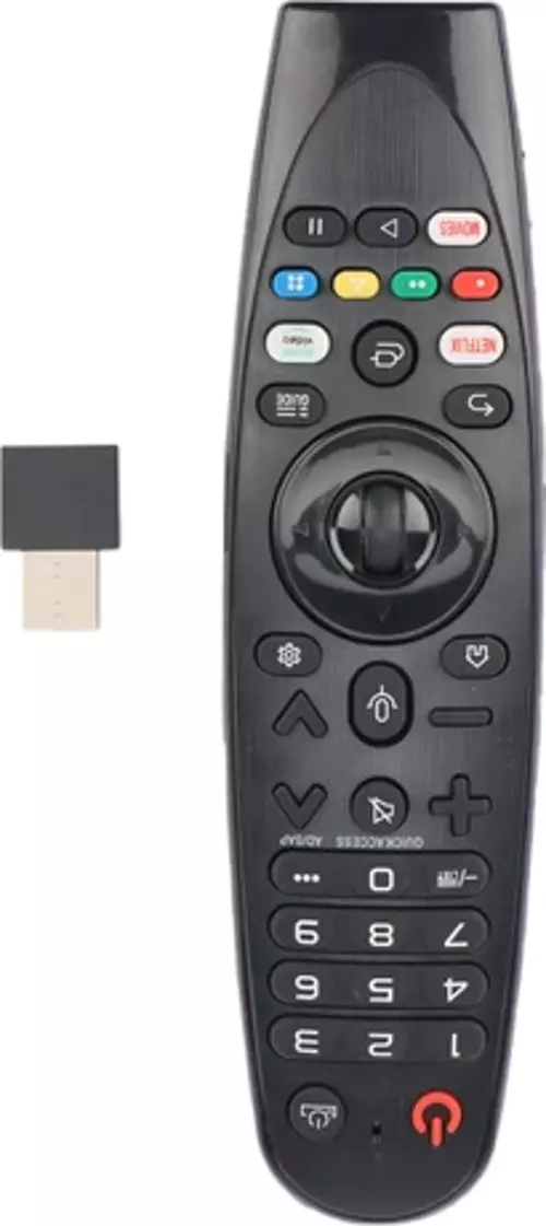 Guiwuu Tv Için Evrensel Akıllı Sihirli Uzaktan Kumanda AN-MR20GA USB Alıcılı Uzaktan Kumanda 