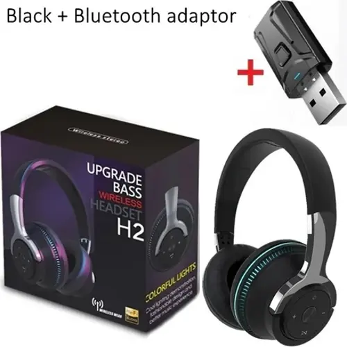 z Headphon Mic ile USB Adaptörü Kulaklık Gürültü Önleyici Stereo Katlanabilir Bas Tv Kulaklık Için 