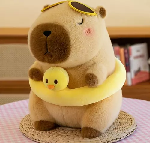 Mocho Karikatür Kapibara Peluş Oyuncak Çocuklar Için Hediye 25CM 