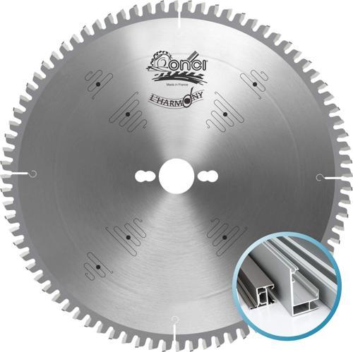 ONCI 210x3x30mm 64TCG diş Alüminyum, Plastik, PVC - TCT Elmas Daire Testere Bıçağı (Negatif Diş)