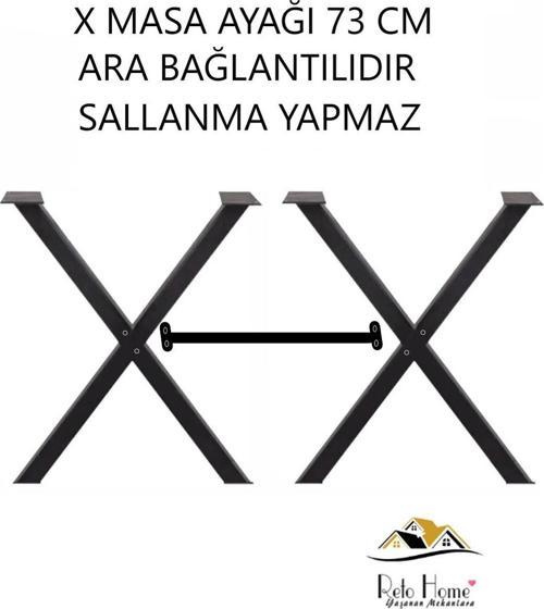X Metal Masa Ayağı 2301