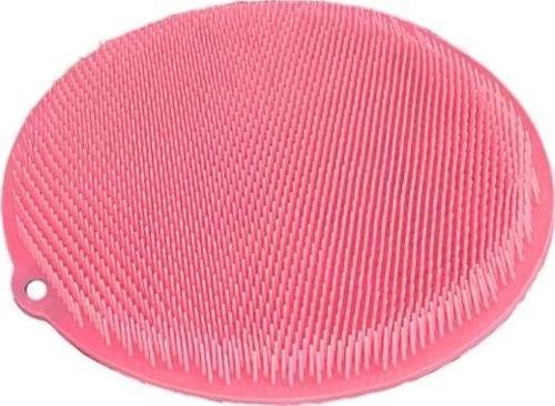 Yuvarlak Vantuzlu Banyo Sırt Kese Matı 26 cm