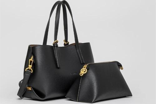 Siyah Faethon Kadın Casual El Çantası