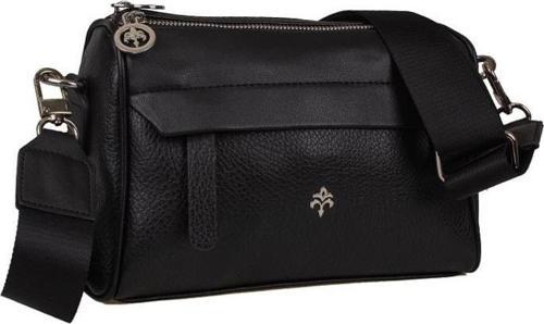 Siyah Mat Bendis Deri Kadın Çapraz Çanta