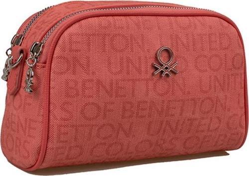 Mercan Monogram Eskitme Kadın Çapraz Çanta BNT 1278