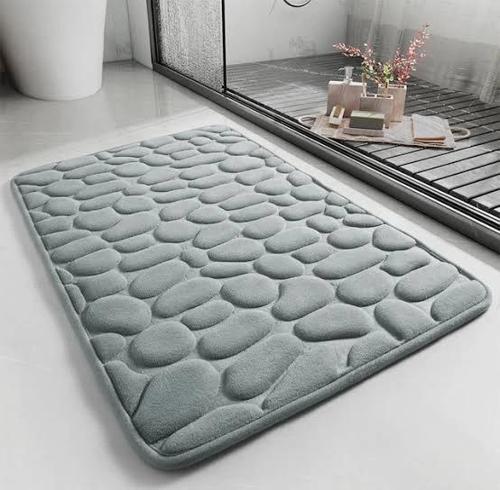 Memory Kaydırmaz Banyo Paspası Gri