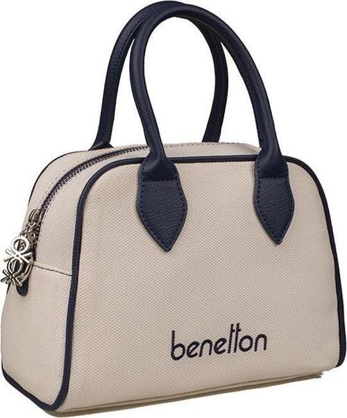 Lacivert Kadın Cotton Kol Çantası BNT 1538