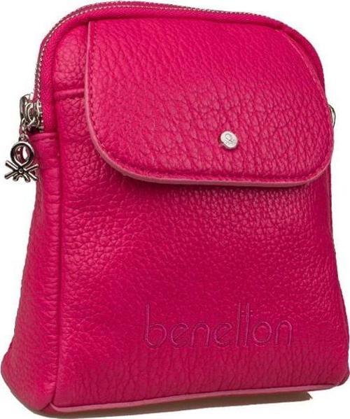 Fuşya Soft Line Deri Kadın Kol Çantası BNT 1479