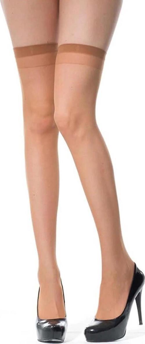 Kadın Diz Üstü Çorap 6 lı 20 Den İnce Mat Burnu Takviyeli Lastikli  Müjde  - 