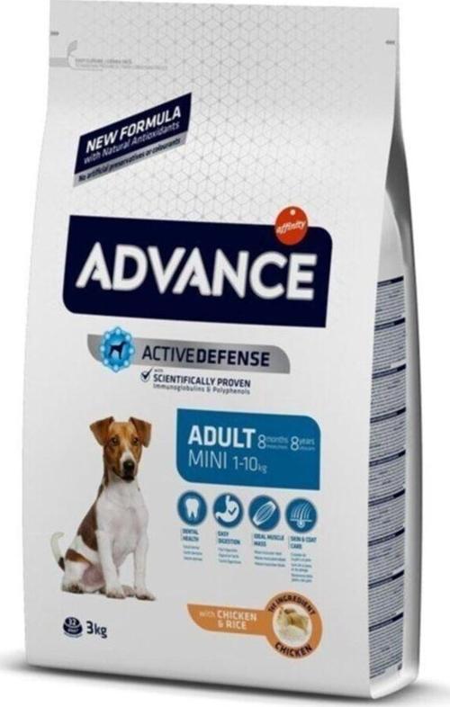 Mini Küçük Irk Tavuklu Köpek Maması 3 Kg