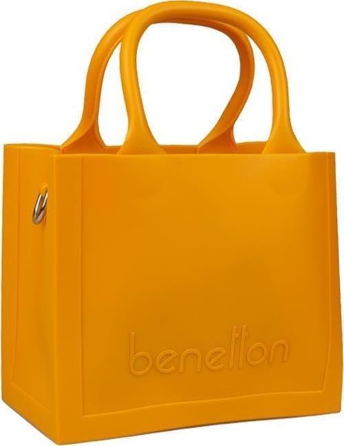 Sarı Melissa Kare Kadın El Çantası BNT 1450