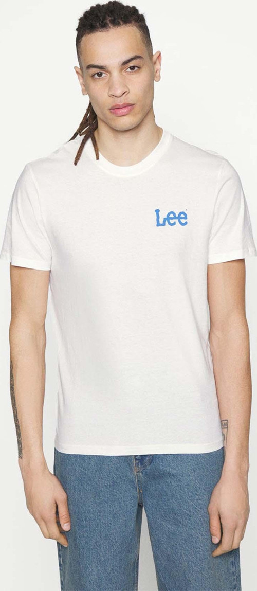 Regular Fit Pamuklu Bisiklet Yaka Beyaz T-shirt - LL04FQLJ