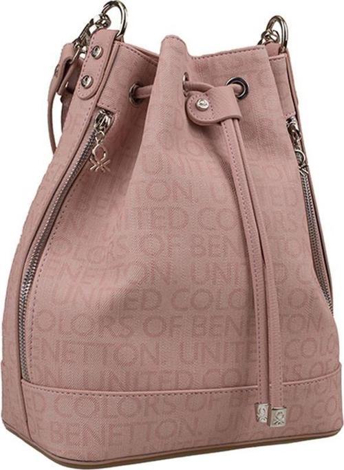 Pudra Monogram Eskitme Kadın Kol Çantası BNT 1313
