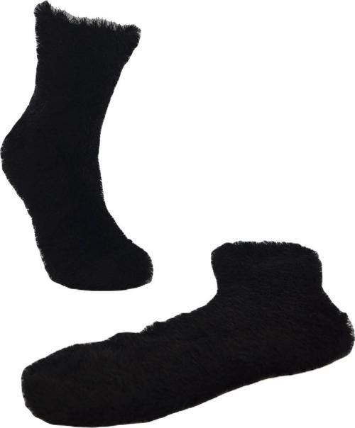 Çok Kalın Kadın Çorap Yıkamalı Doğal Parfümlü 36-40 X Gri
