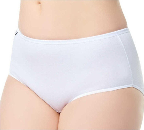 Kadın Beyaz 6Lı Elastan Bato Külot