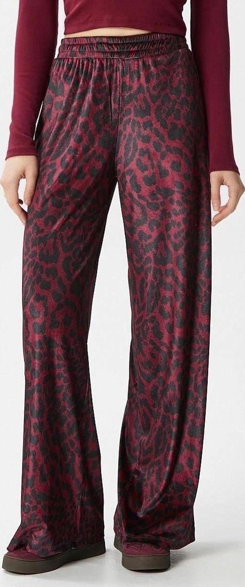 Leopar desen pantolon