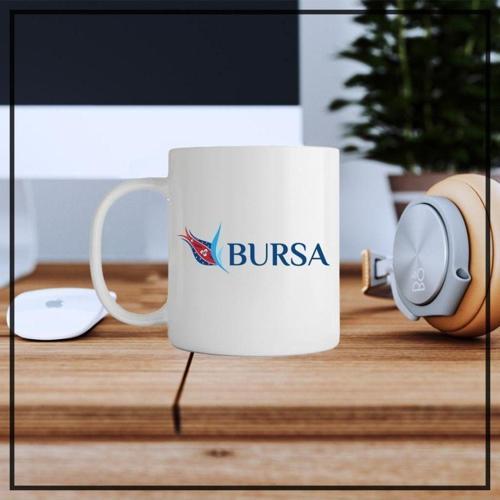 Bursa Tasarımlı Kupa Bardak Kişiye Özel Hediye