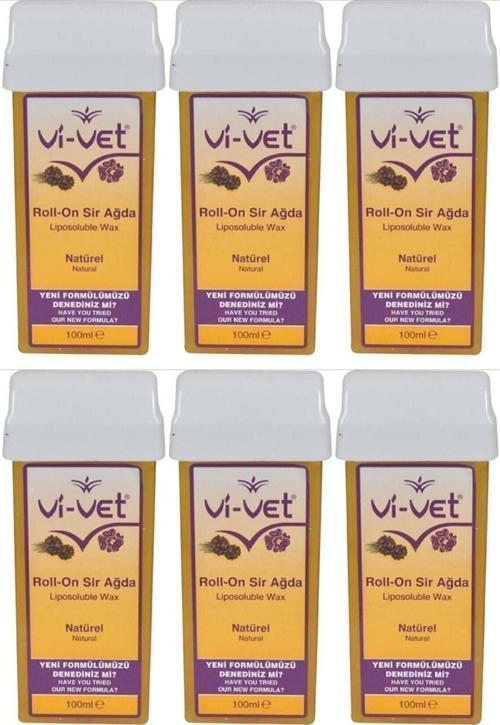 Roll-On Kartuş Sİr Ağda Naturel 100 ml 6 Adet