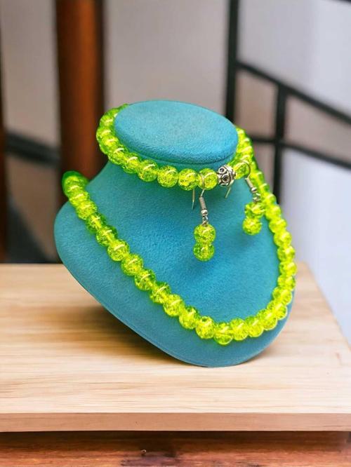 Crayzy Necef Clas Model Kolye Bileklik Küpe Set