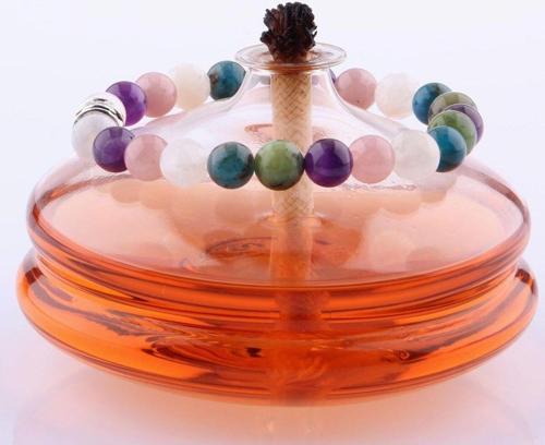 Turmalin Güneş Taşı Duman Kuvars Krizokol Akuamarin Dumortierit Doğal Taş 8 Mm Bileklik