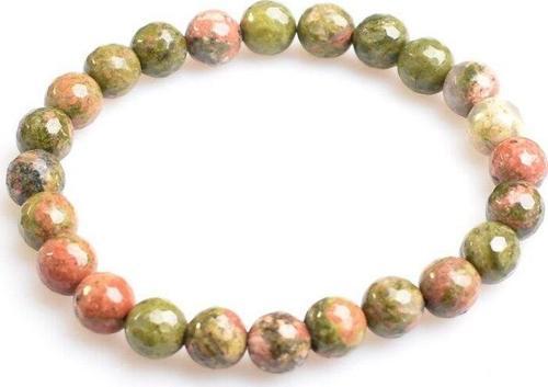 Unakit Doğal Taş Bileklik 8 Mm