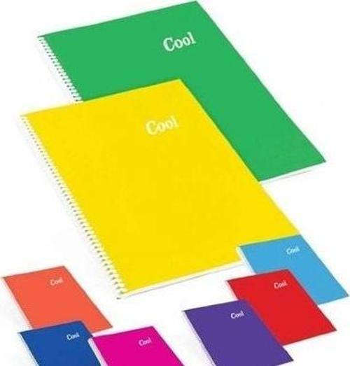 Cool 96 Yaprak A4 Çizgili Defter Spiralli Pp Kapak