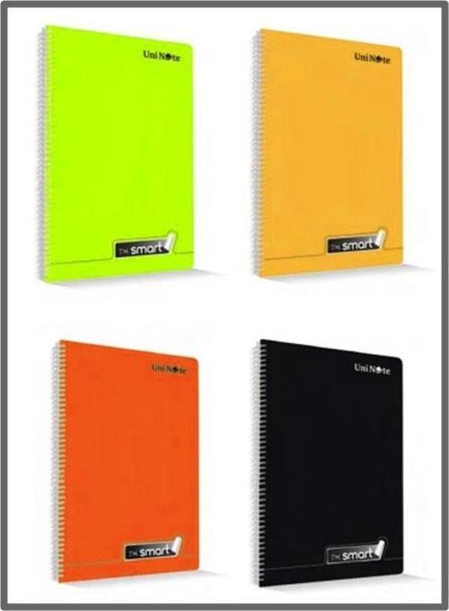 Smart 120 Yaprak A4 Kareli Spiralli Defter Pp Kapak