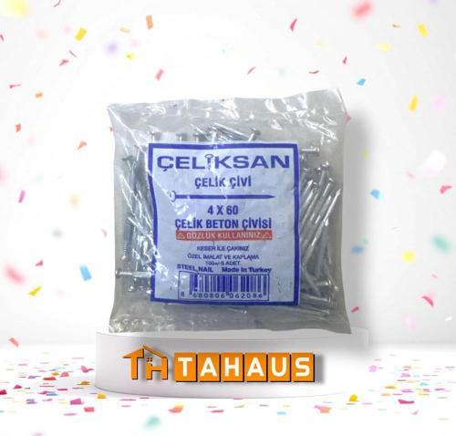 Çelik Beton Çivisi 4x60 (100 ADET)
