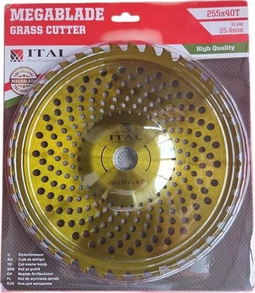 ITAL Tırpan Daire Testere – 40T x 25.4 x 255 mm | Profesyonel Gold Bombeli Disk