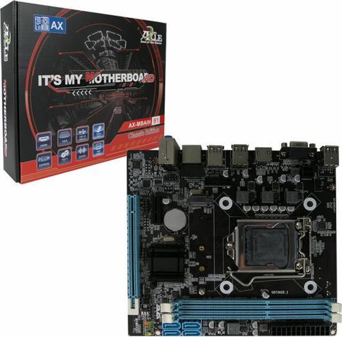 AX-MBAIH81 DDR3 (1600MHz)OC VGA/HDMI PCIe 2.0 1150P mATX Anakart