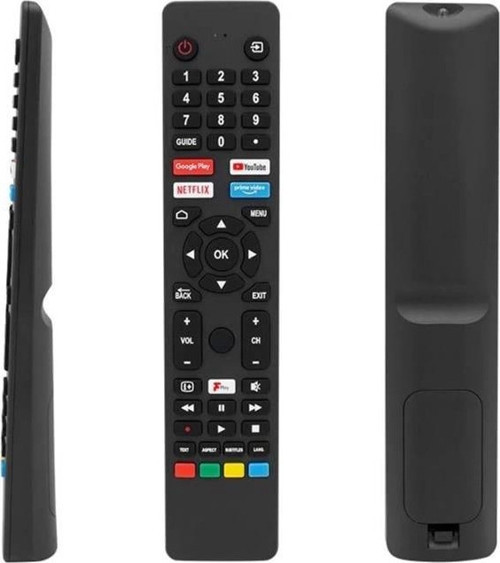 Jvc RM-C3250 Netflix-Prime Video-Google Play-Youtube Tuşlu Ses Komutsuz Lcd-Led Tv Kumandası