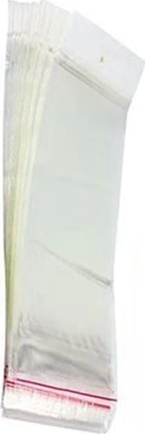 Kumanda Poşeti Askılı Şeffaf 25x8 Cm (100 Adet)