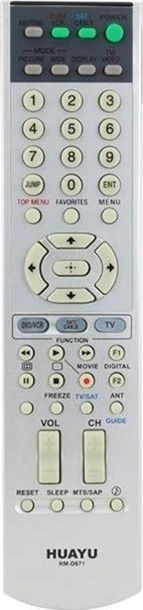 Sony RM-D671 Universal Lcd-Led Tv Kumandası