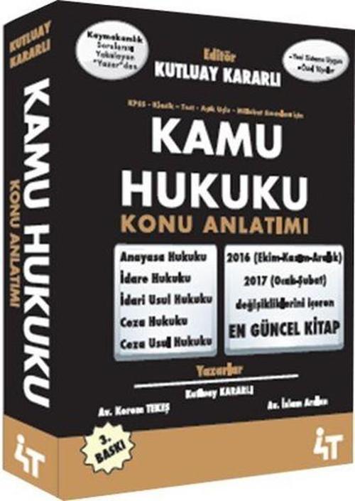 Kamu Hukuku Konu Anlatımı